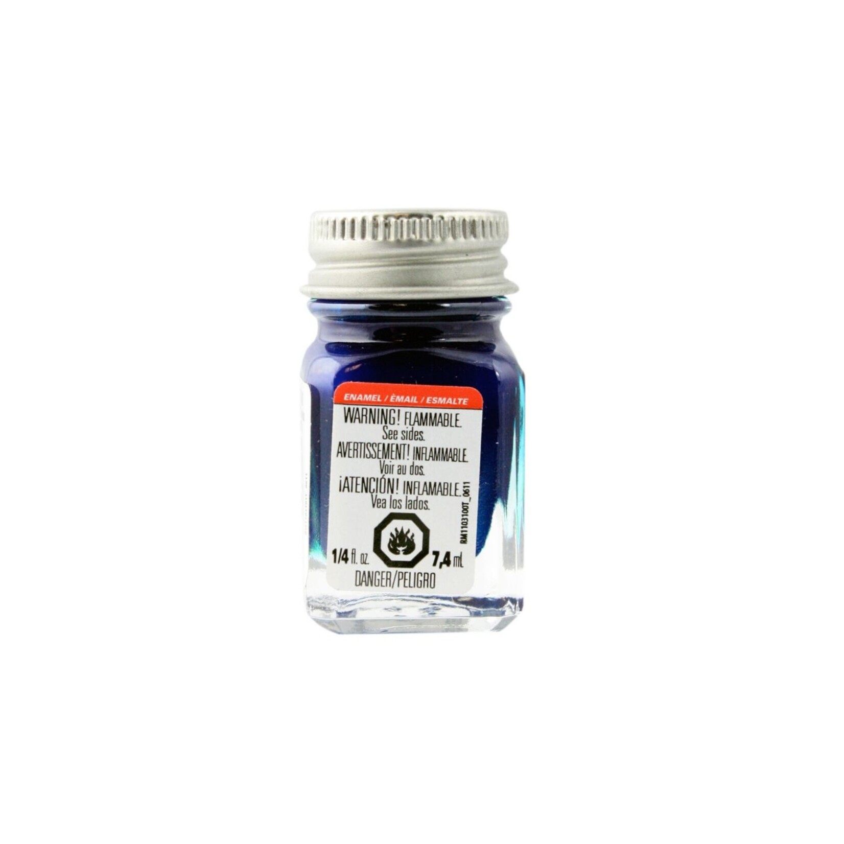 Testors 1539TT - Enamel 1/4 oz - Metal Flake Blue