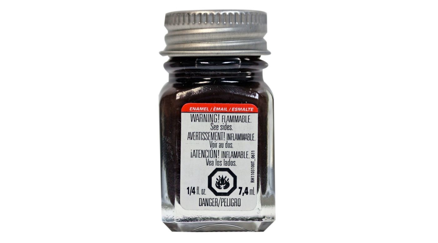 1183 Rubber Flat Enamel Paint 1/4 oz by Testors
