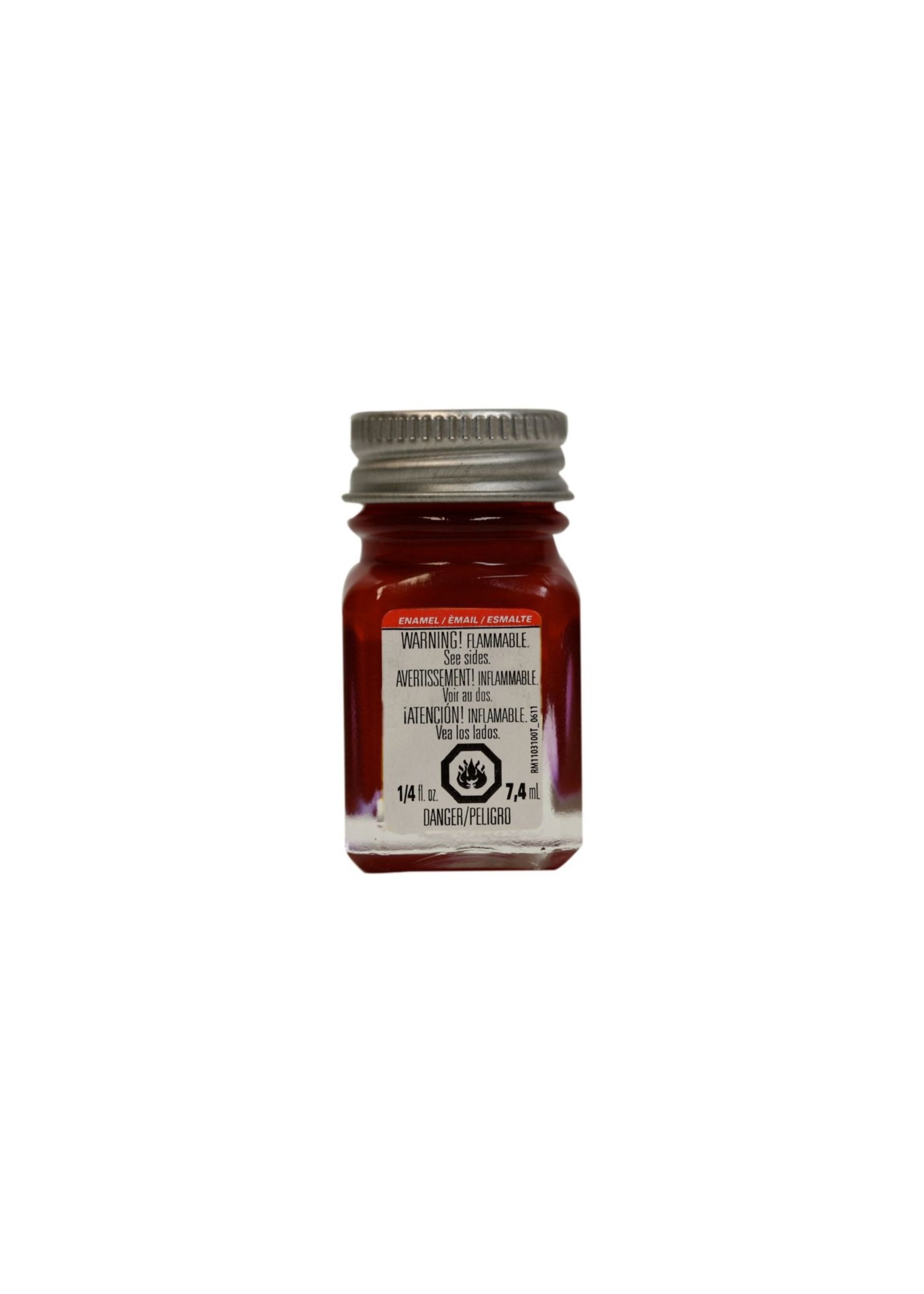 Testors Enamel Paint - Dark Red