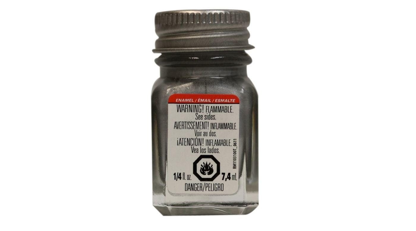 1146 Silver Metallic Enamel Paint 1/4 oz by Testors