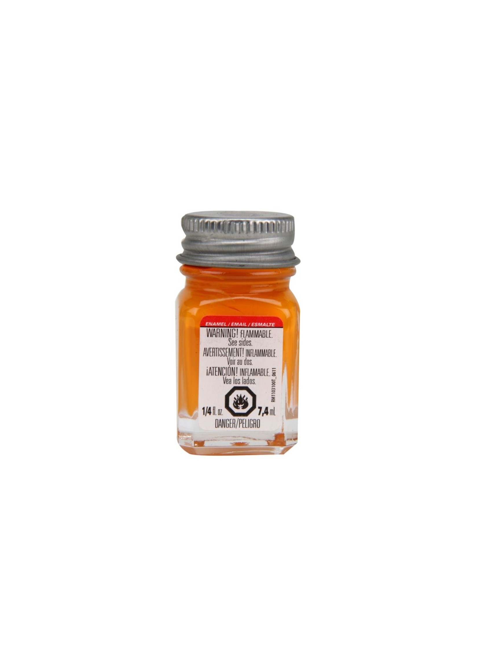 Testors 1126TT - Enamel 1/4 oz - Tangerine