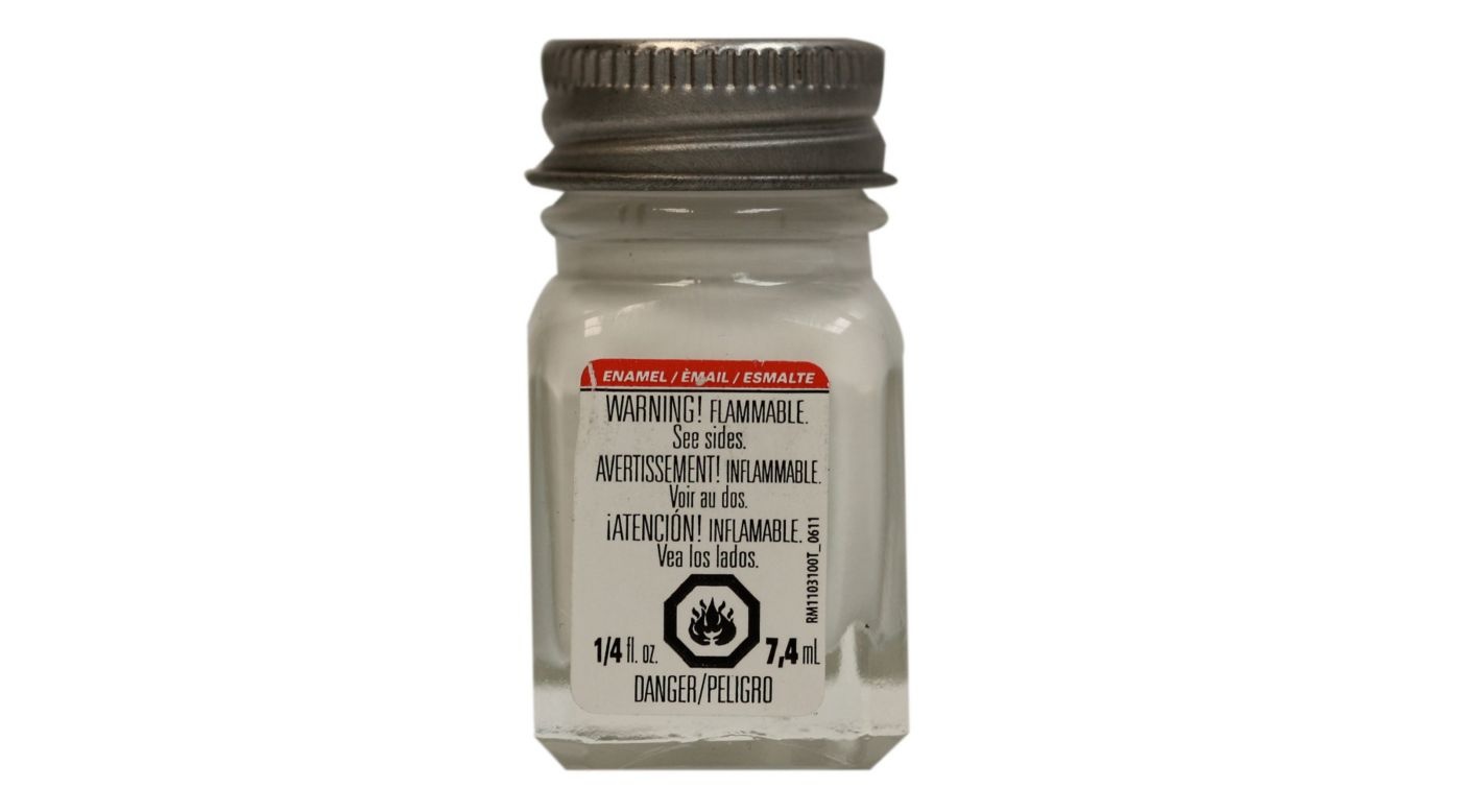 1168 Flat White Enamel Paint 1/4 oz