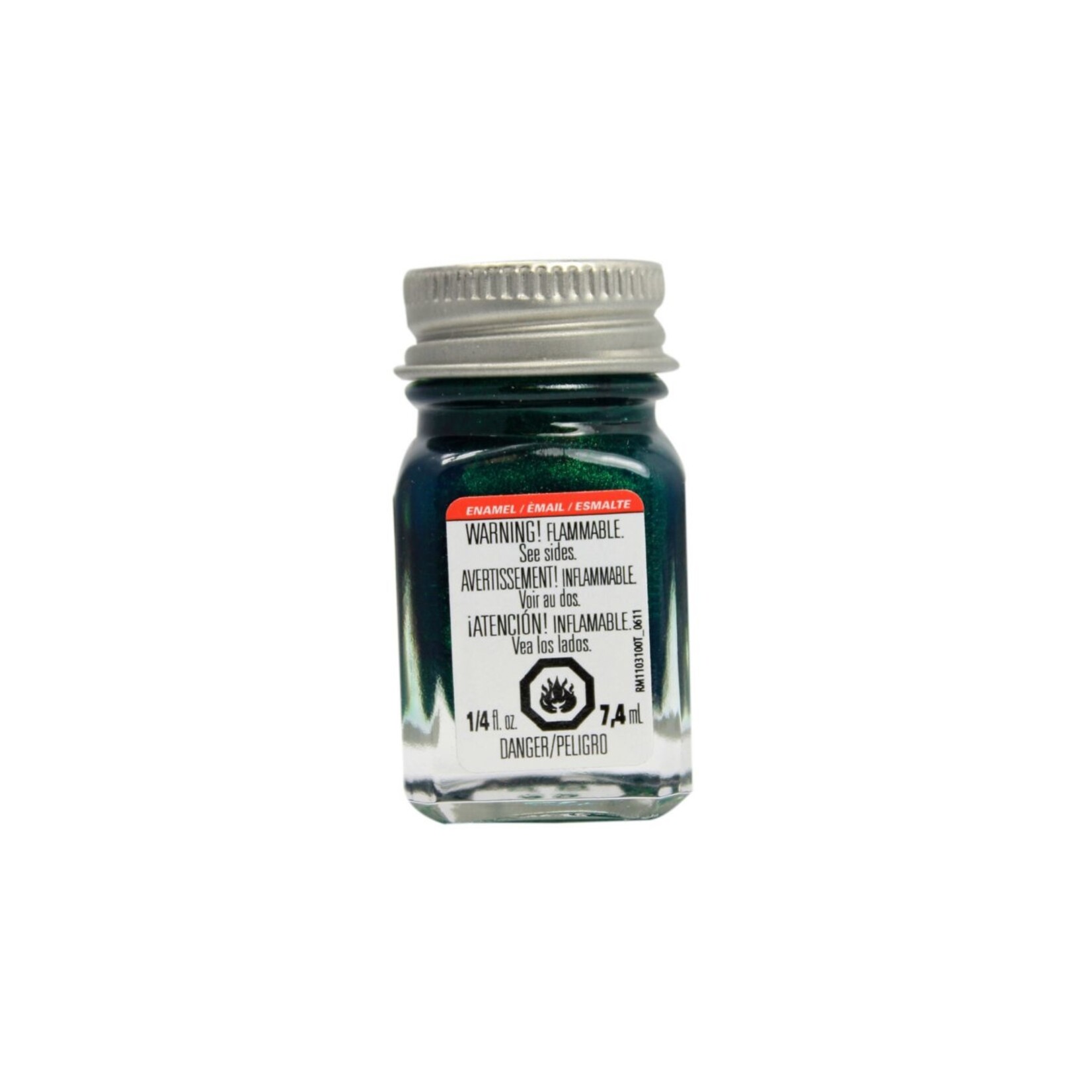 Testors 1530TT - Enamel 1/4 oz - Metal Flake Green