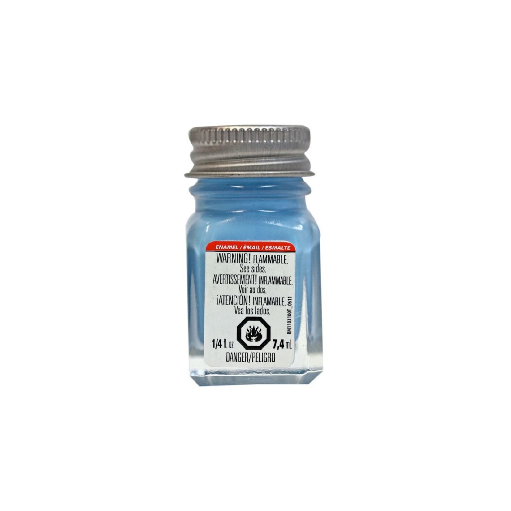 Testors TES 1162TT - Enamel 1/4 oz Flat Sky Blue