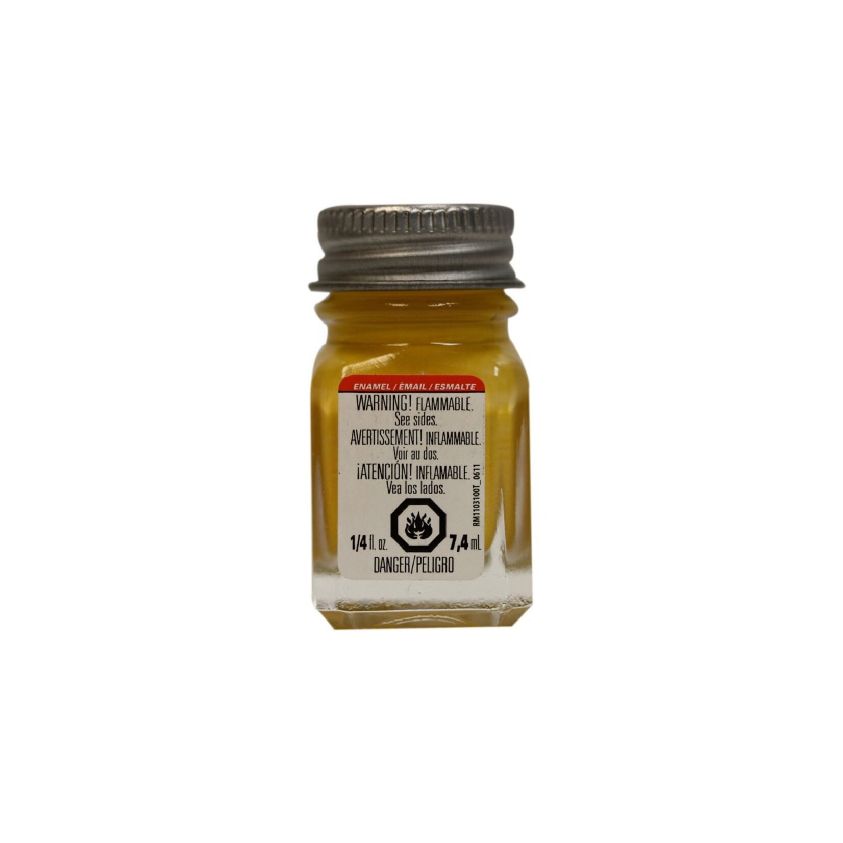 Testors 1114TT - Enamel 1/4 oz - Yellow