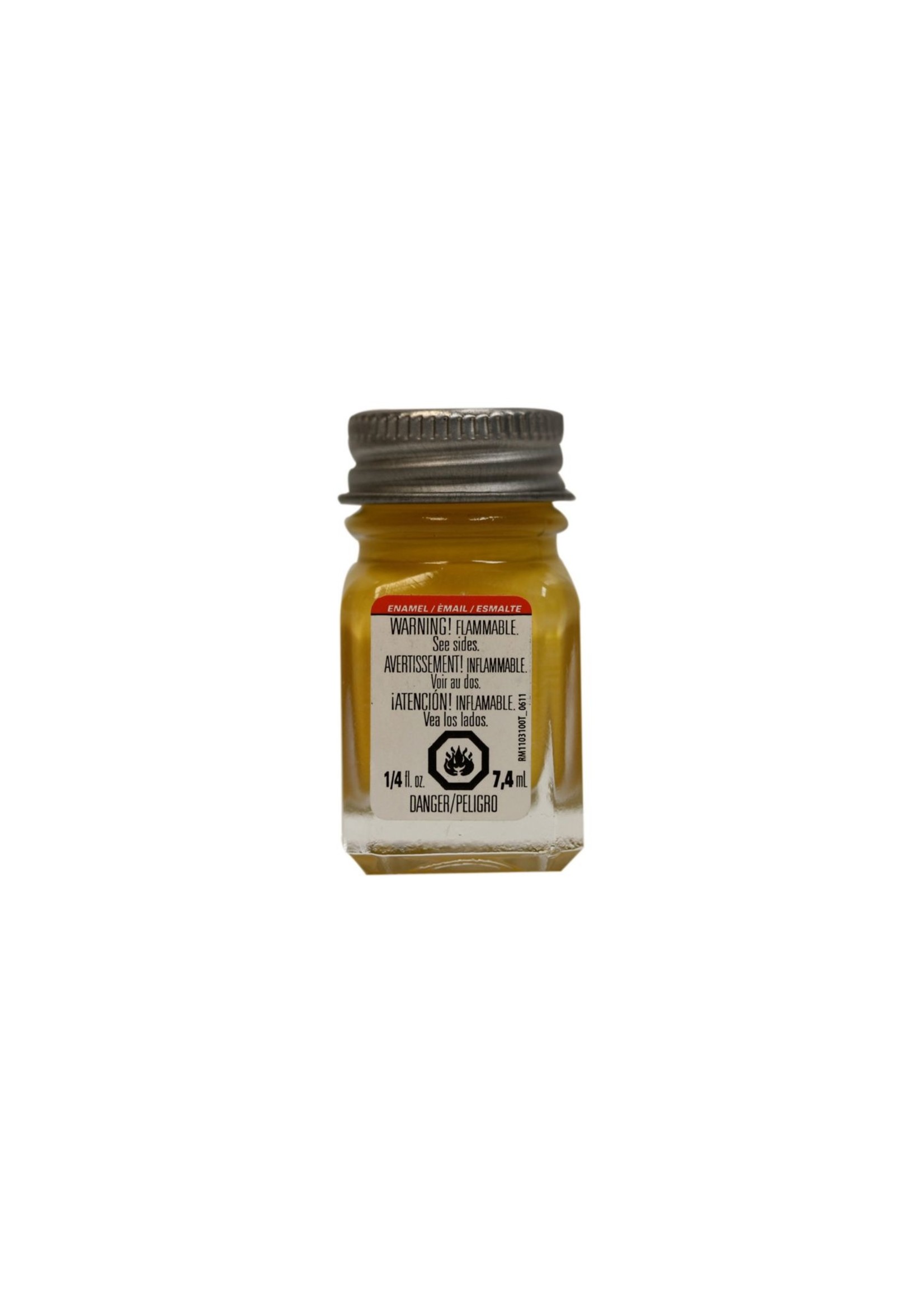 Testors 1114TT - Enamel 1/4 oz - Yellow