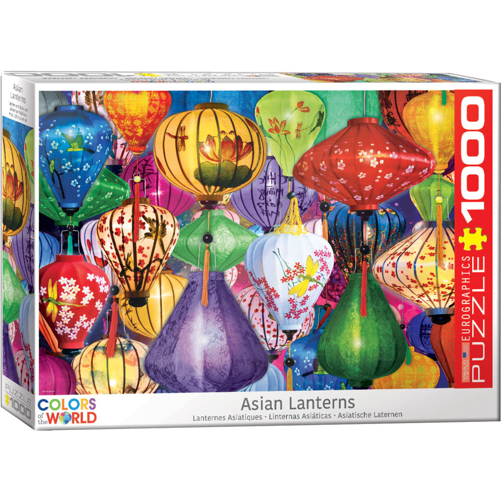 Eurographics Asian Lanterns - 1000 Piece Puzzle