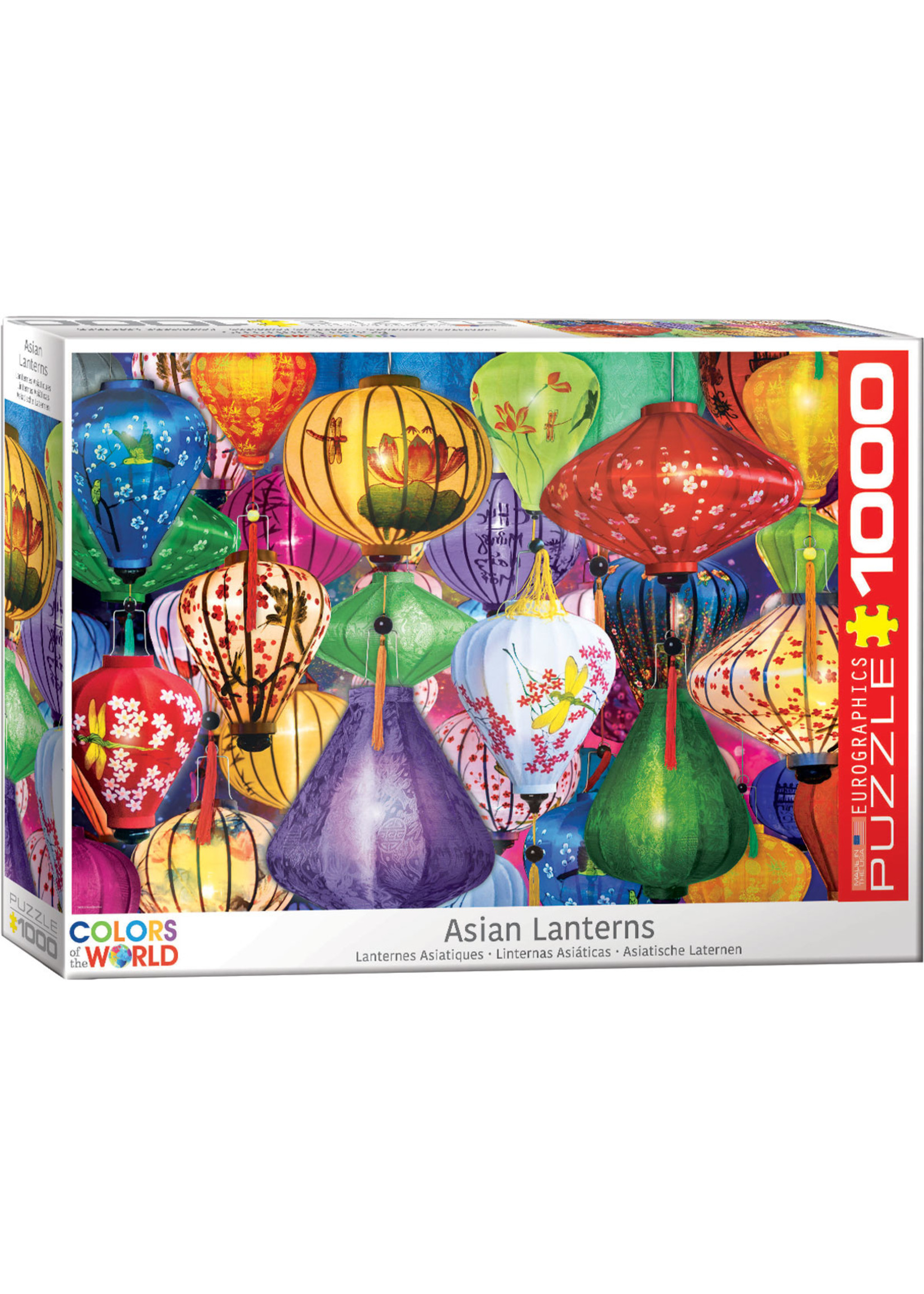 Eurographics Asian Lanterns - 1000 Piece Puzzle