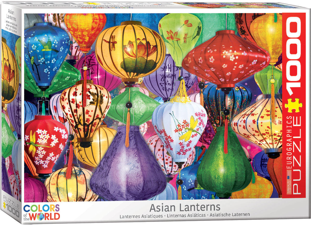 Asian Lanterns - 1000 Piece Puzzle