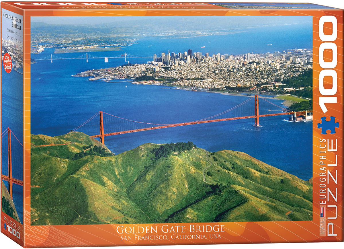 Golden Gate Bridge, San Francisco - 1000 Piece Puzzle