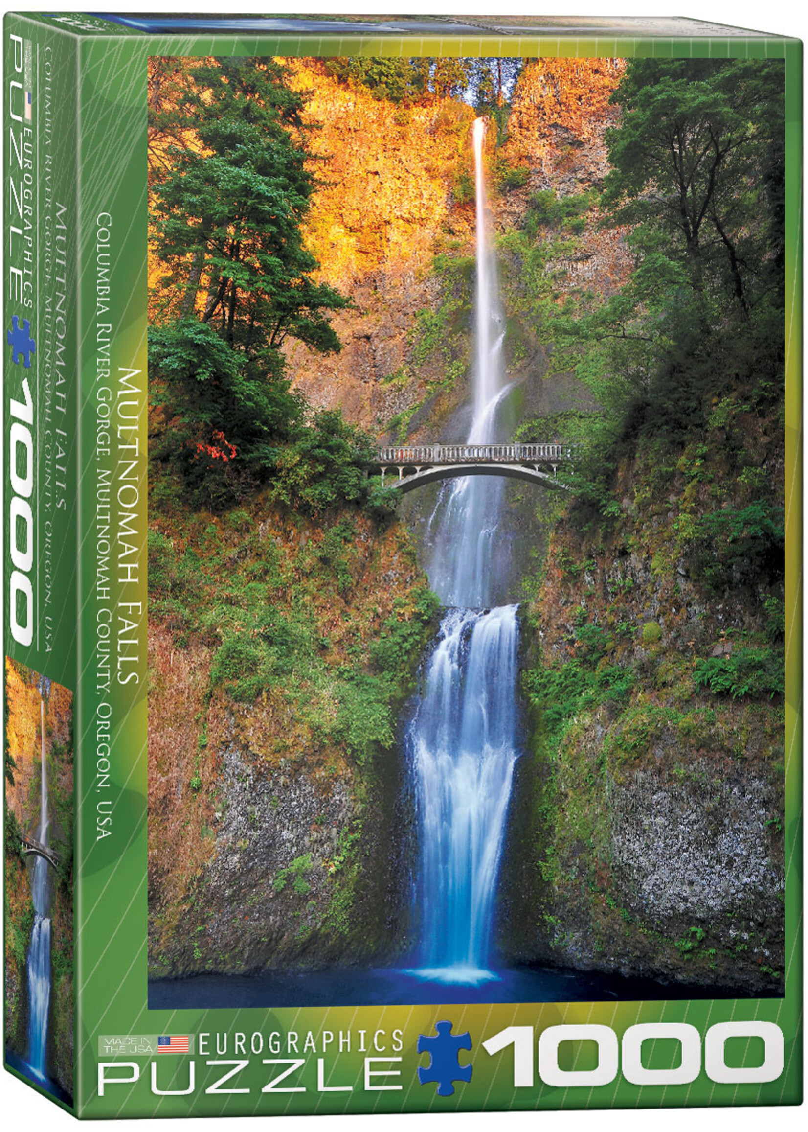 Eurographics Multnomah Falls, Oregon - 1000 Piece Puzzle
