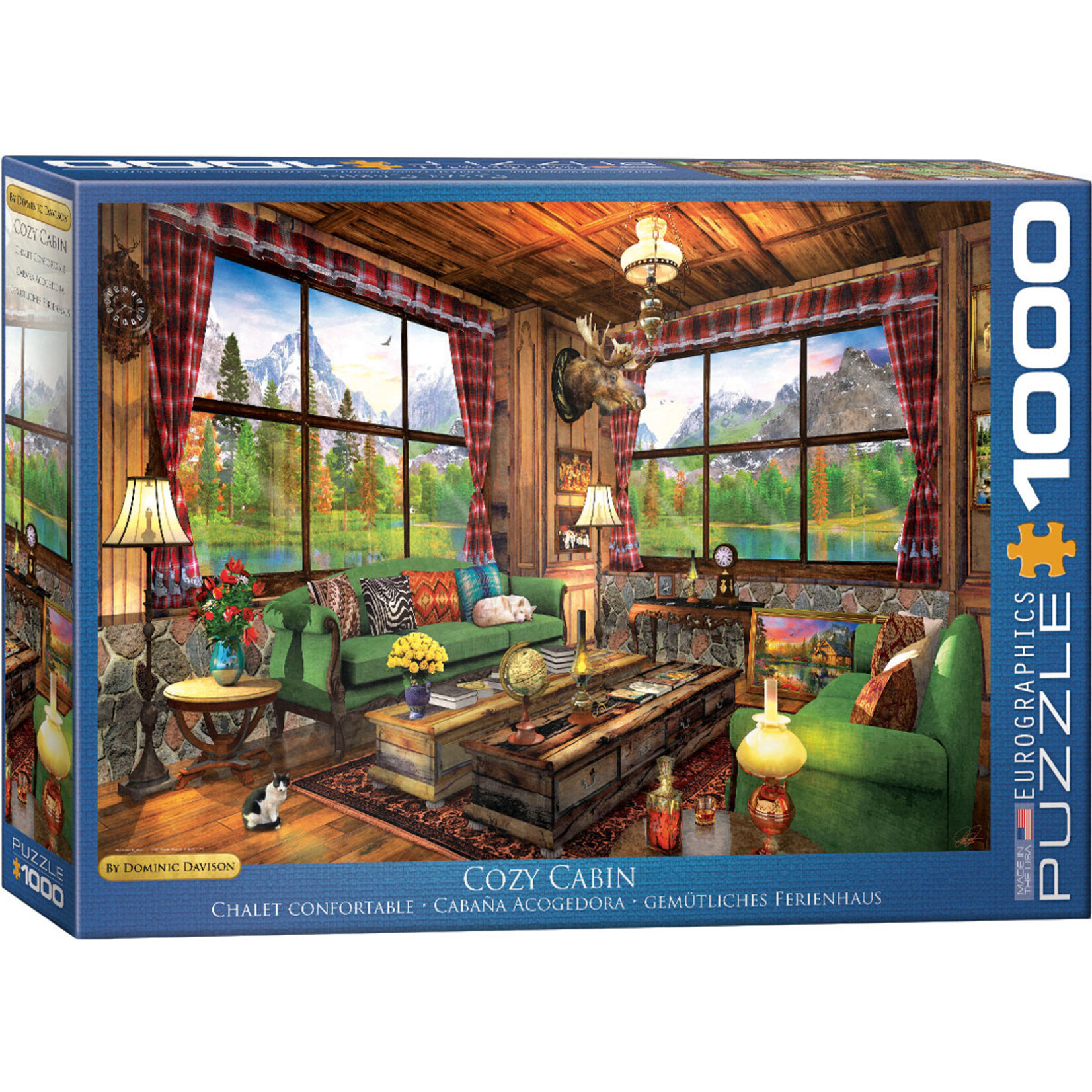 Eurographics Cozy Cabin - 1000 Piece Puzzle