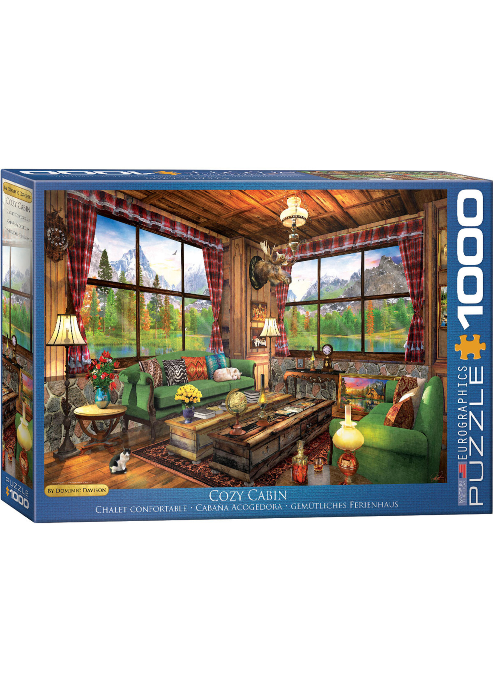 Eurographics Cozy Cabin - 1000 Piece Puzzle