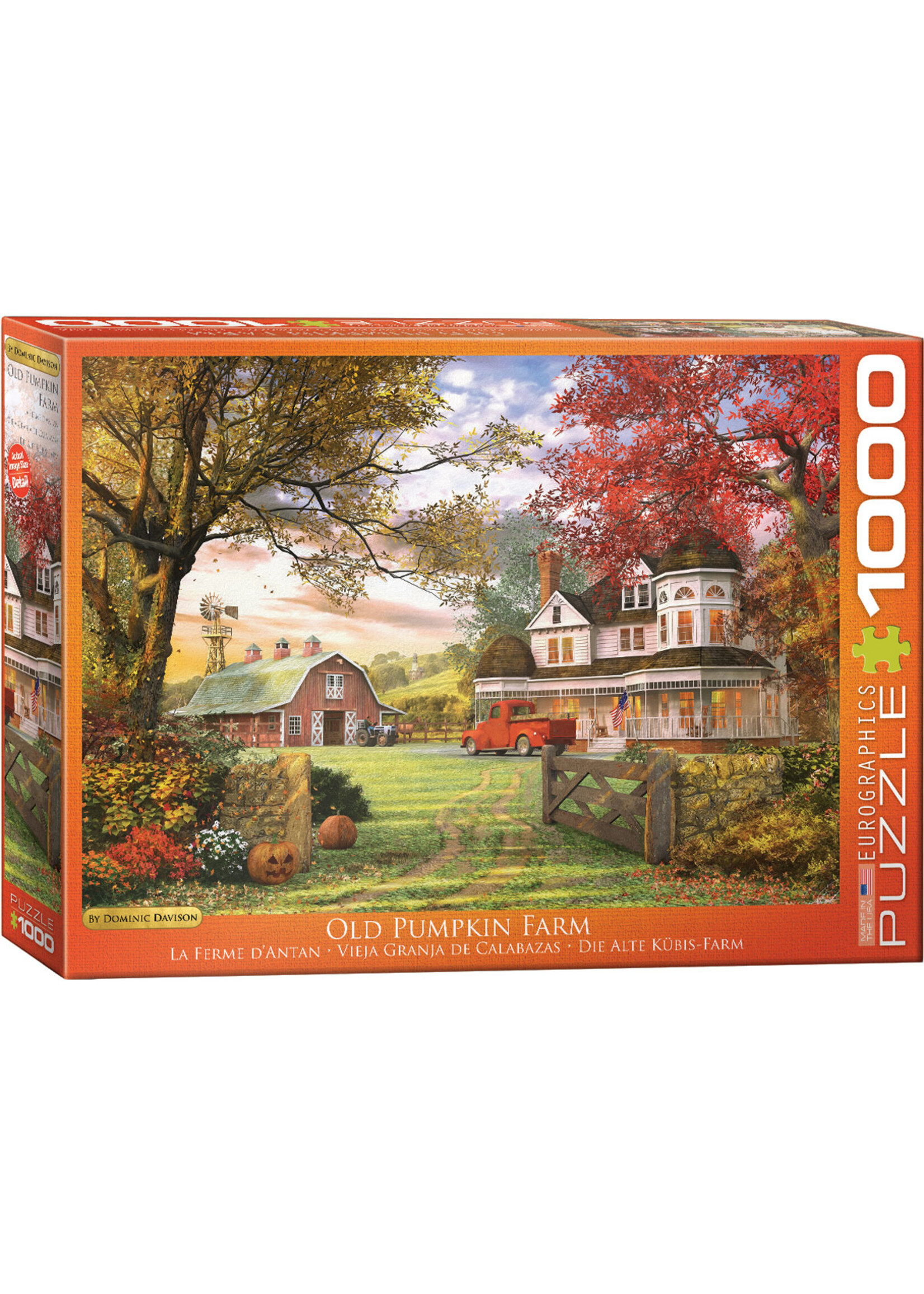 Eurographics Old Pumpkin Farm - 1000 Piece Puzzle