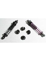 RPM 73152 - Black Lower Shock Spring Cups for Traxxas, HPI & Losi Shocks