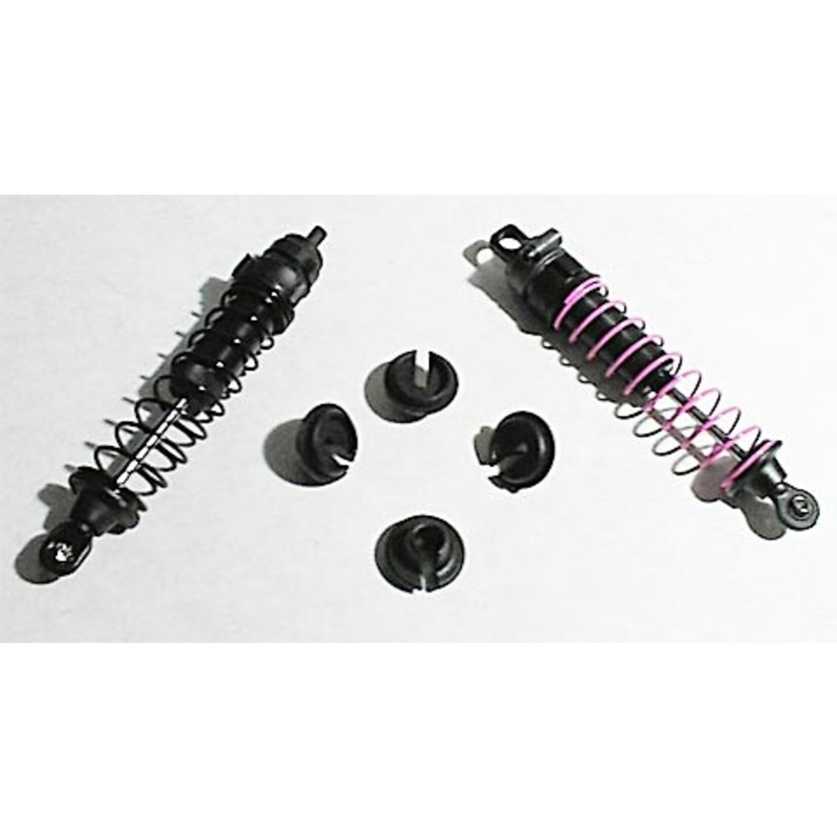 RPM 73152 - Black Lower Shock Spring Cups for Traxxas, HPI & Losi Shocks