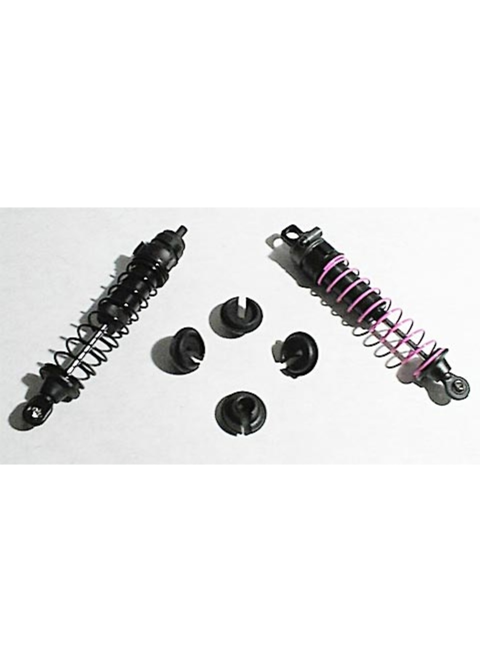 RPM 73152 - Black Lower Shock Spring Cups for Traxxas, HPI & Losi Shocks