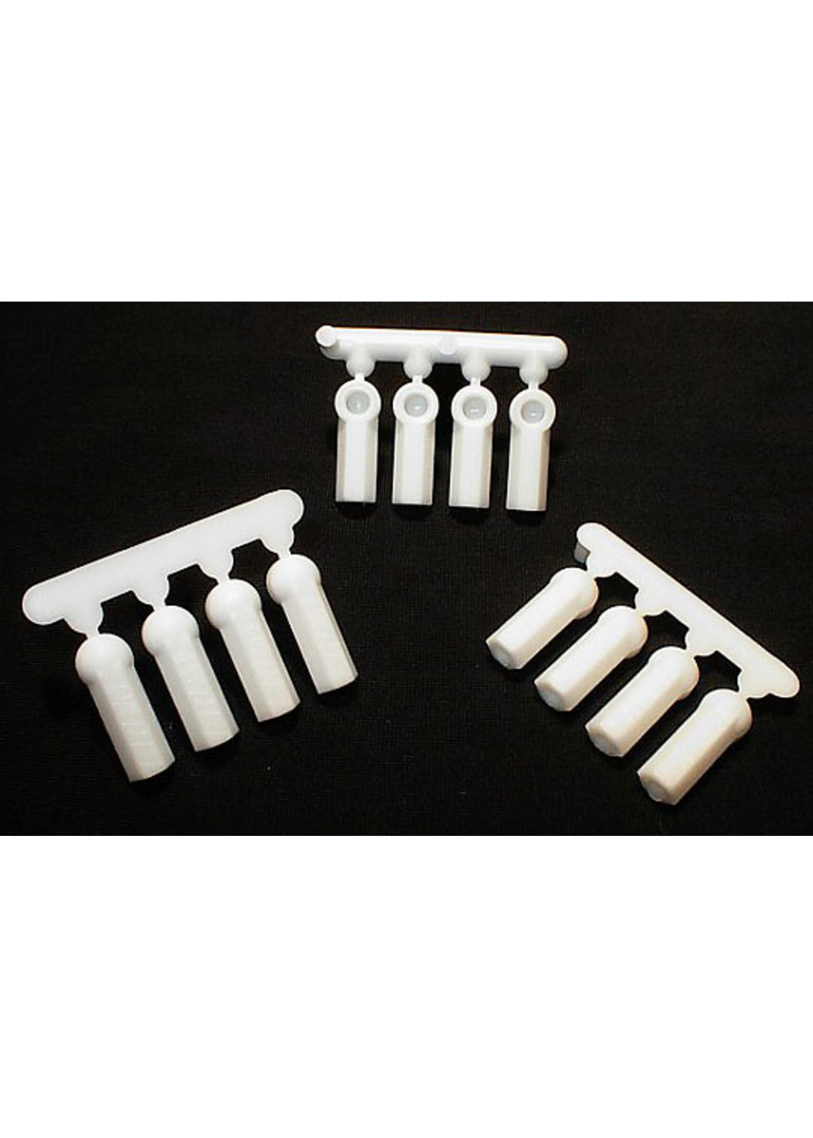 RPM 73381 - Heavy Duty White Rod Ends (12) - Losi, Associated