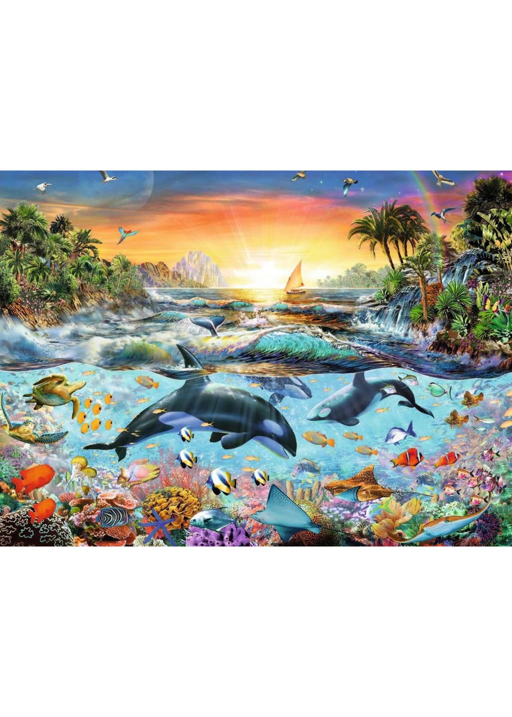 Ravensburger Orca Paradise - 200 Piece Puzzle