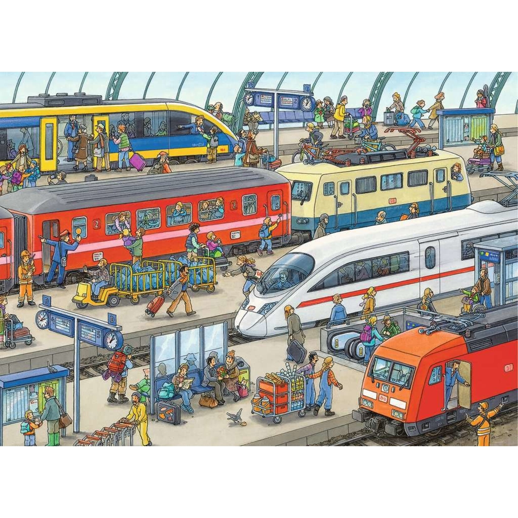 Ravensburger Railway Station - 60 Piece Puzzle