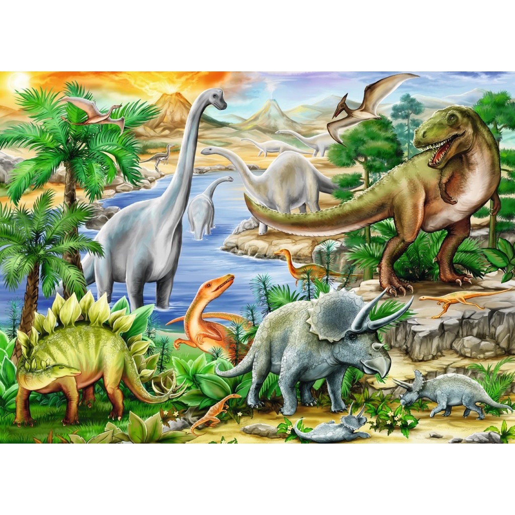 Ravensburger Prehistoric Life - 60 Piece Puzzle