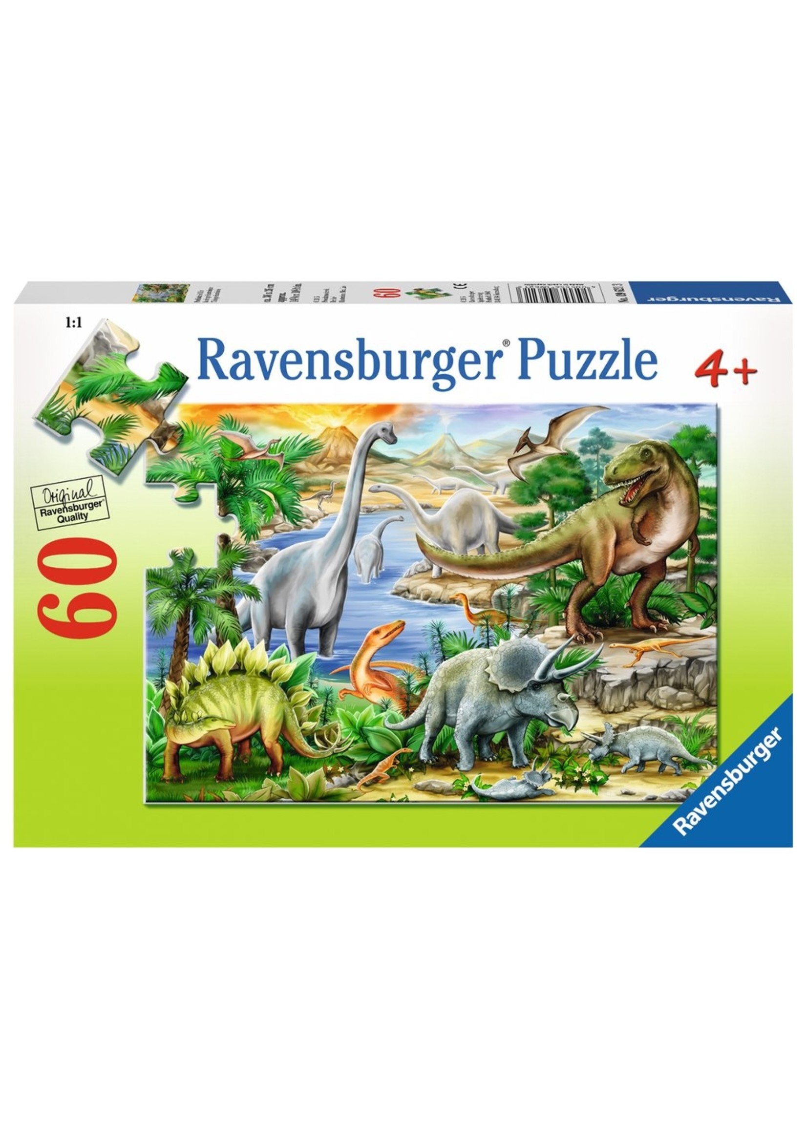 Ravensburger Prehistoric Life - 60 Piece Puzzle