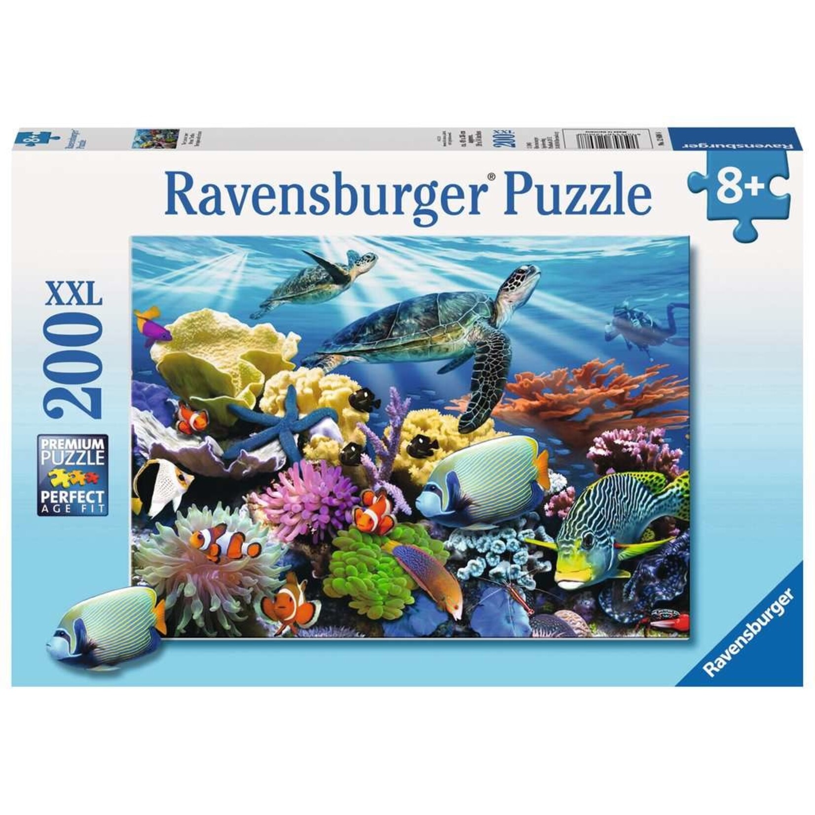 Ravensburger Ocean Turtles - 200 Piece Puzzle