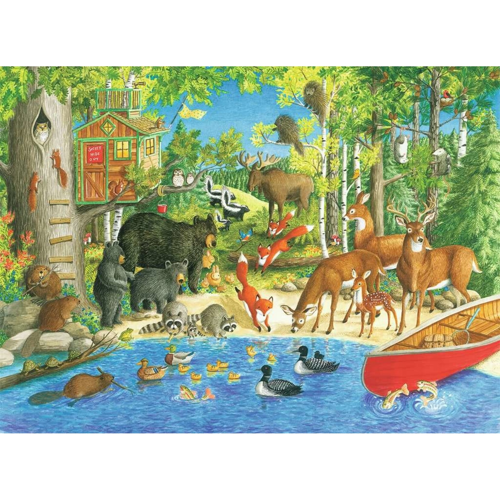 Ravensburger Woodland Friends - 200 Piece Puzzle