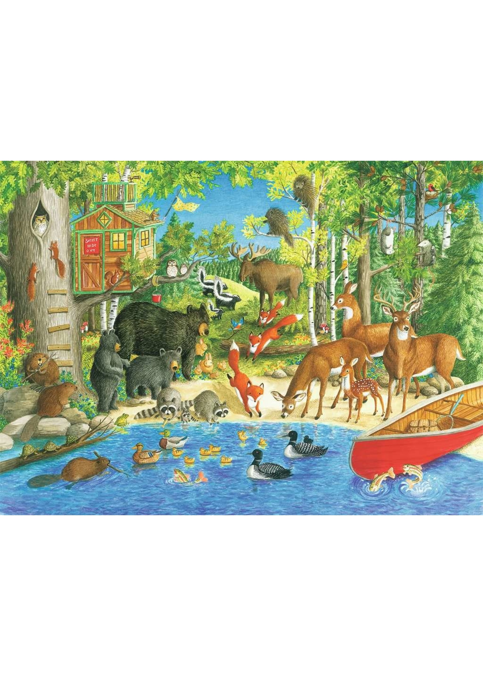 Ravensburger Woodland Friends - 200 Piece Puzzle