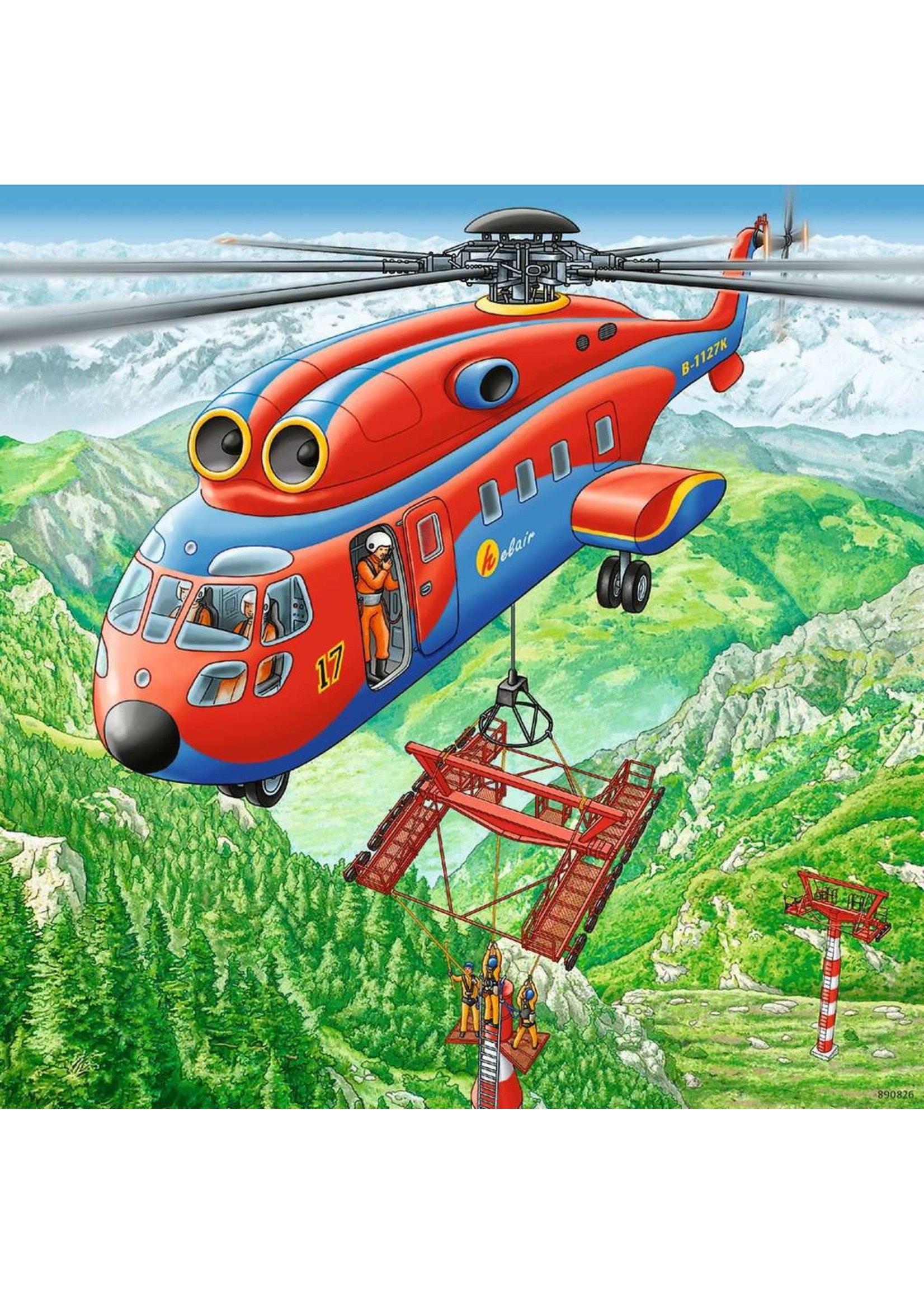 Ravensburger Above the Clouds - 49 Piece Puzzle (3 Pack)