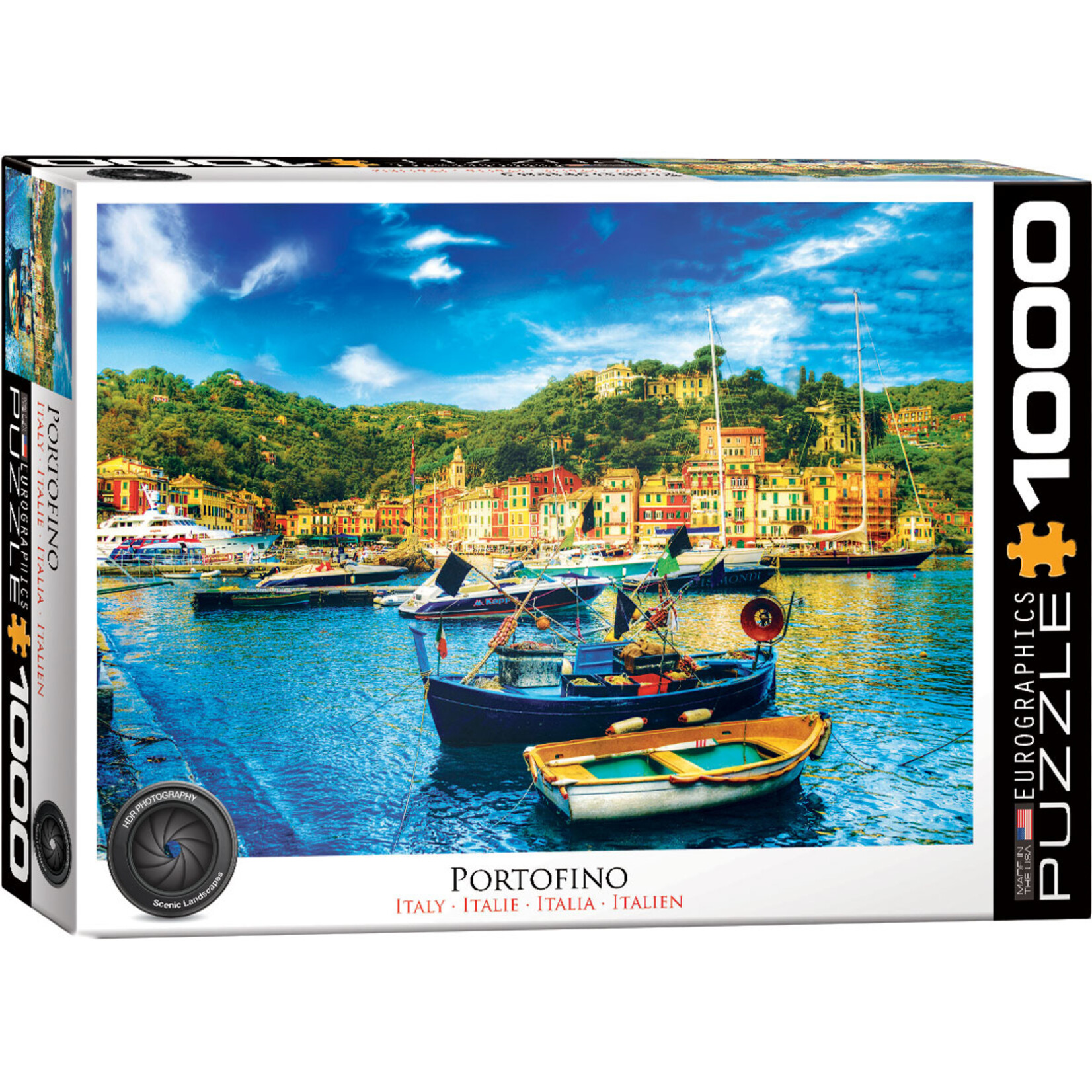 Eurographics Portofino, Italy - 1000 Piece Puzzle