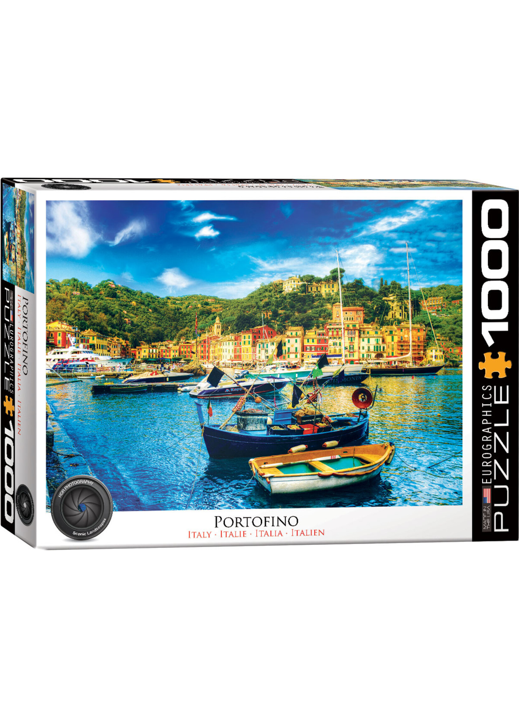 Eurographics Portofino, Italy - 1000 Piece Puzzle