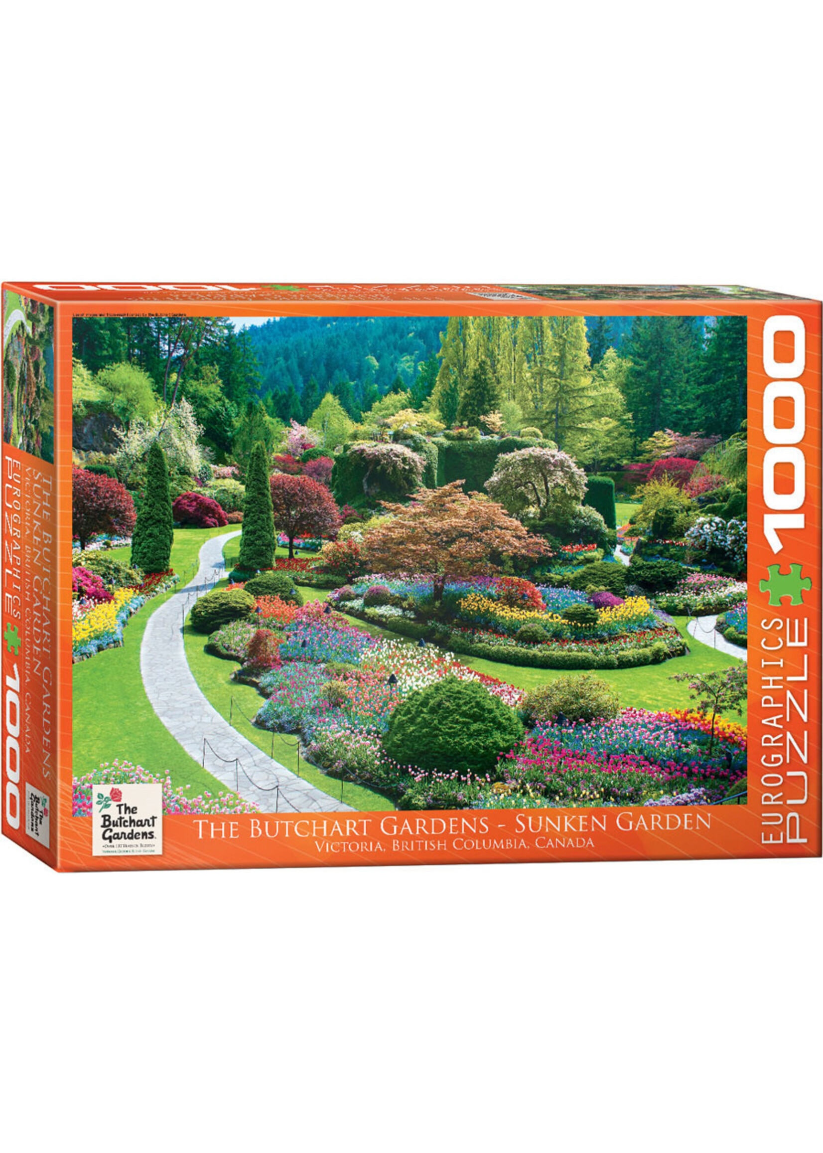 Eurographics Butchart Gardens - Sunken Garden - 1000 Piece Puzzle