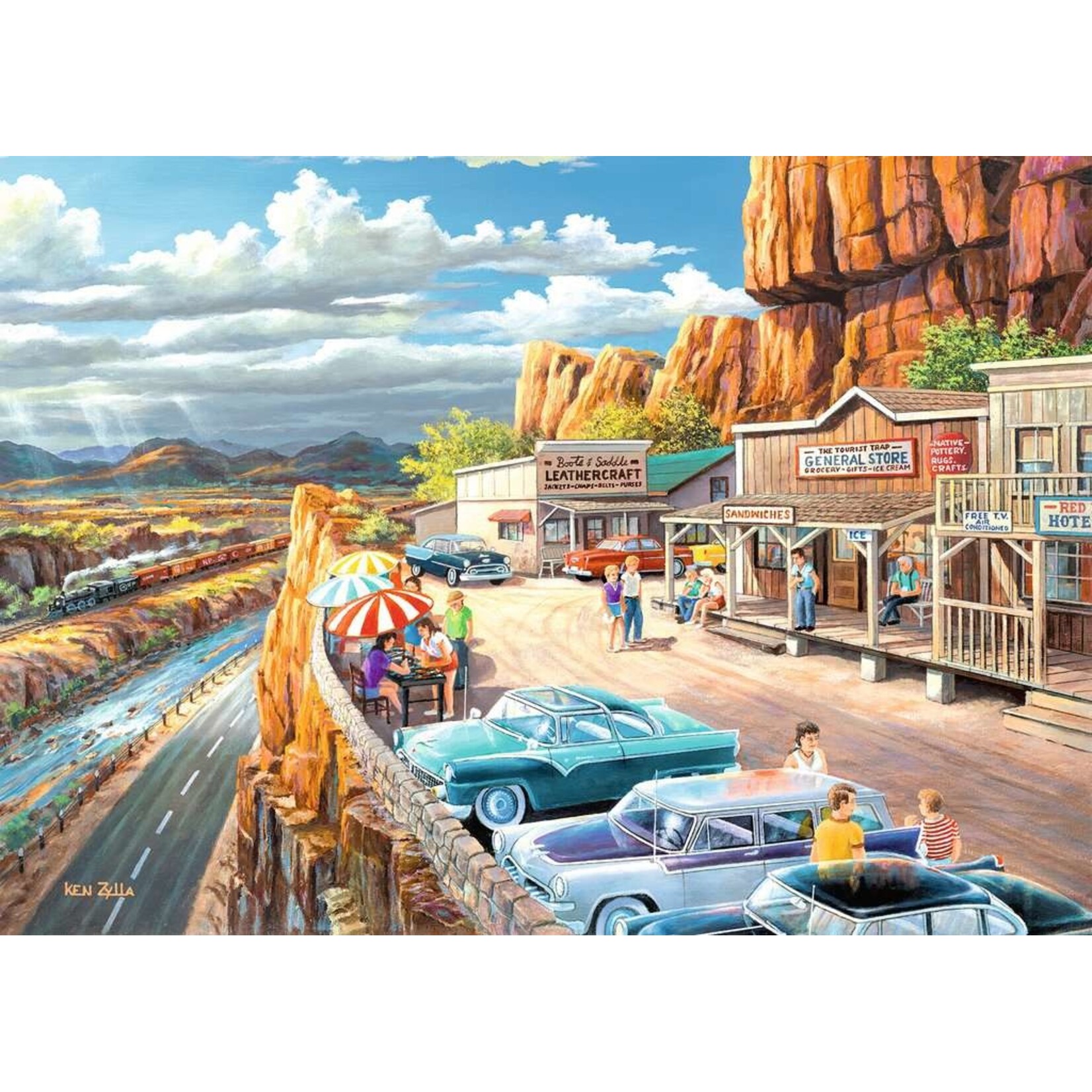 Ravensburger Scenic Overlook - 500 Piece Puzzle