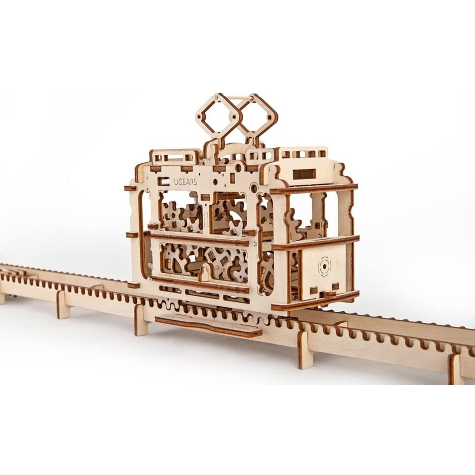 UGears Tram on Rails