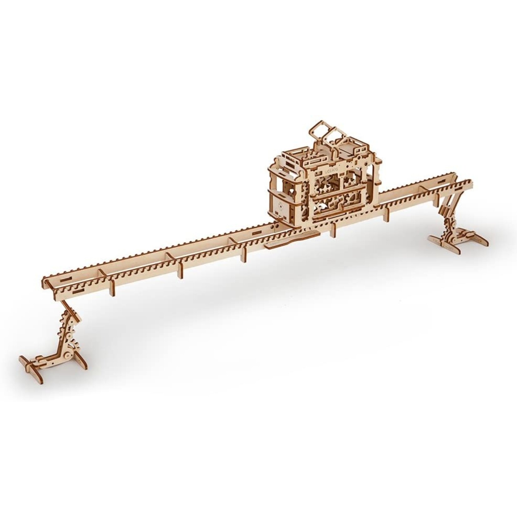 UGears Tram on Rails