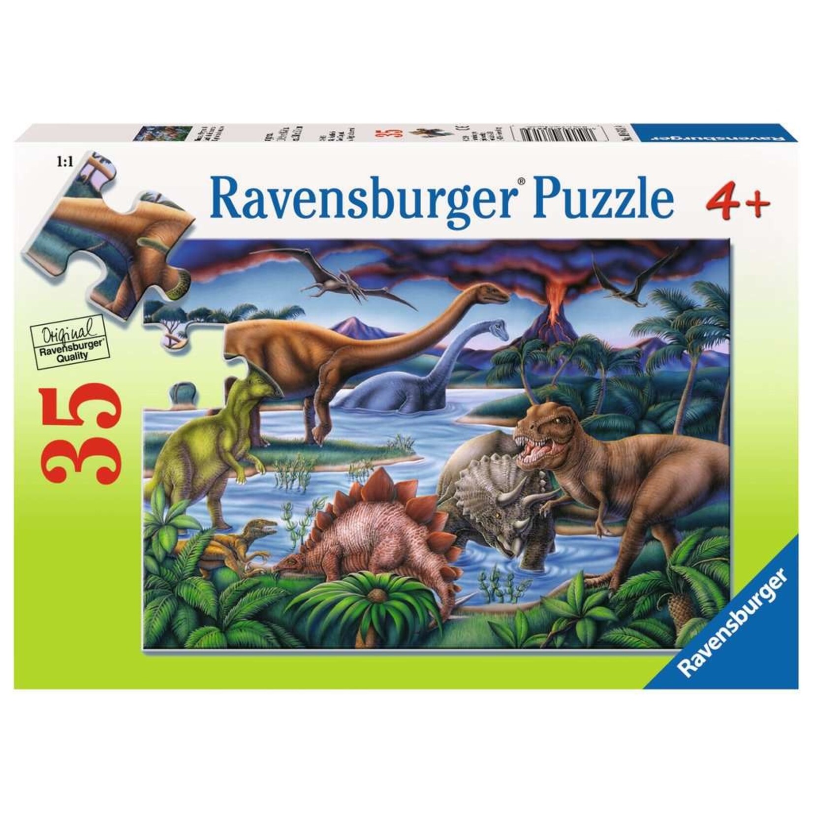 Ravensburger Dinosaur Playground - 35 Piece Puzzle