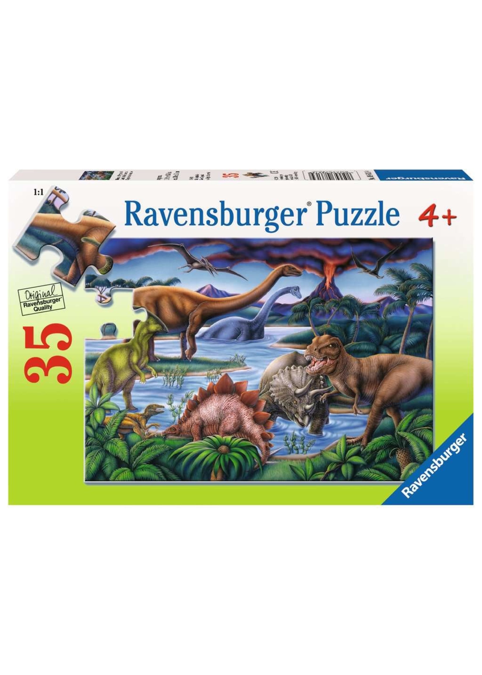 Ravensburger Dinosaur Playground - 35 Piece Puzzle