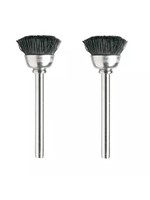 Dremel 404-02 - 1/2" Nylon Bristle Brushes