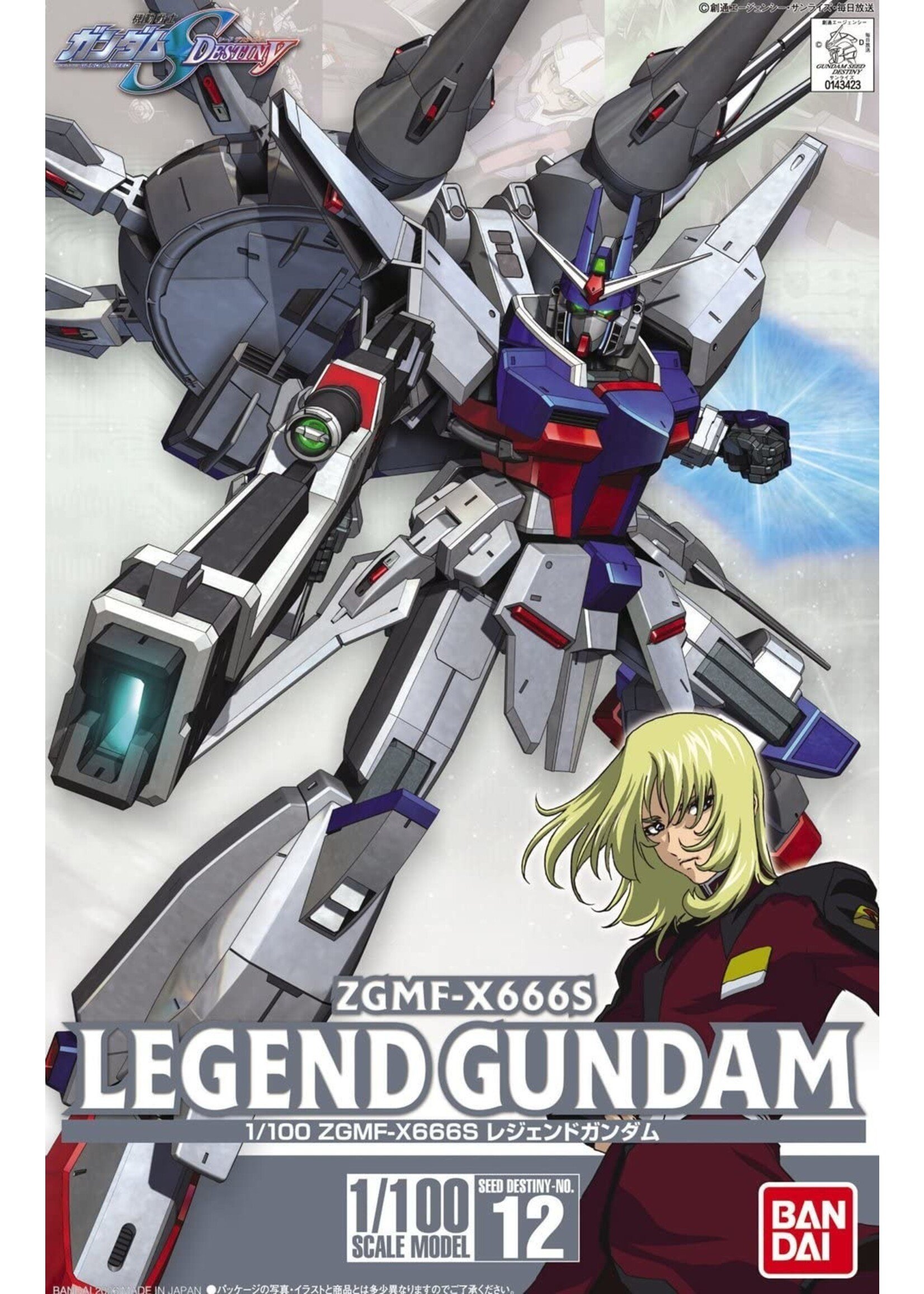 Bandai #12 Legend Gundam 1/100