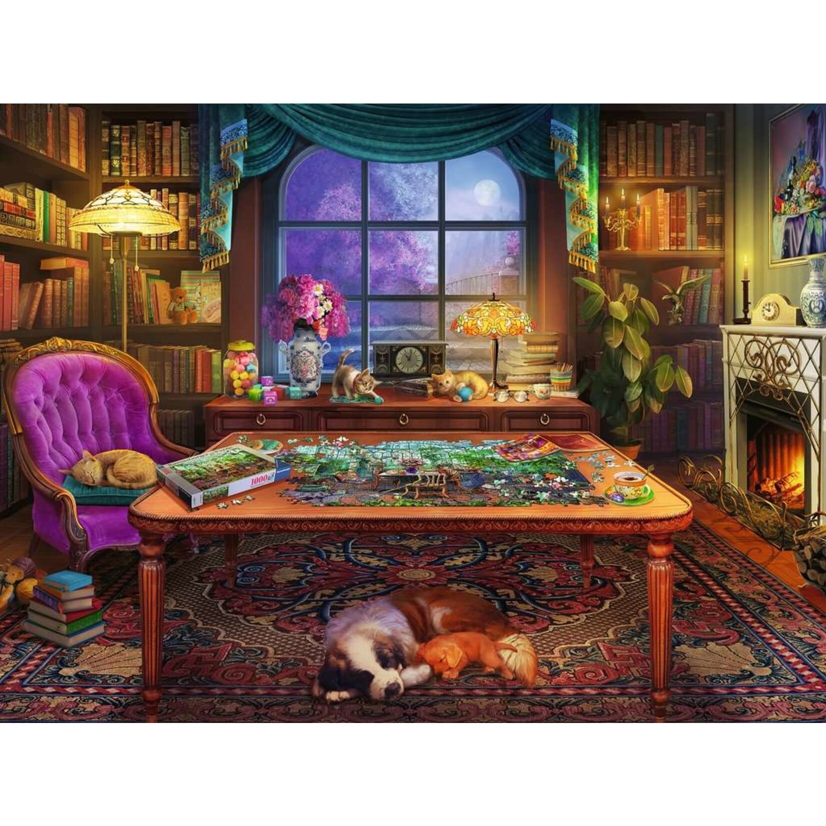 Ravensburger Puzzler's Place - 750 Piece Puzzle