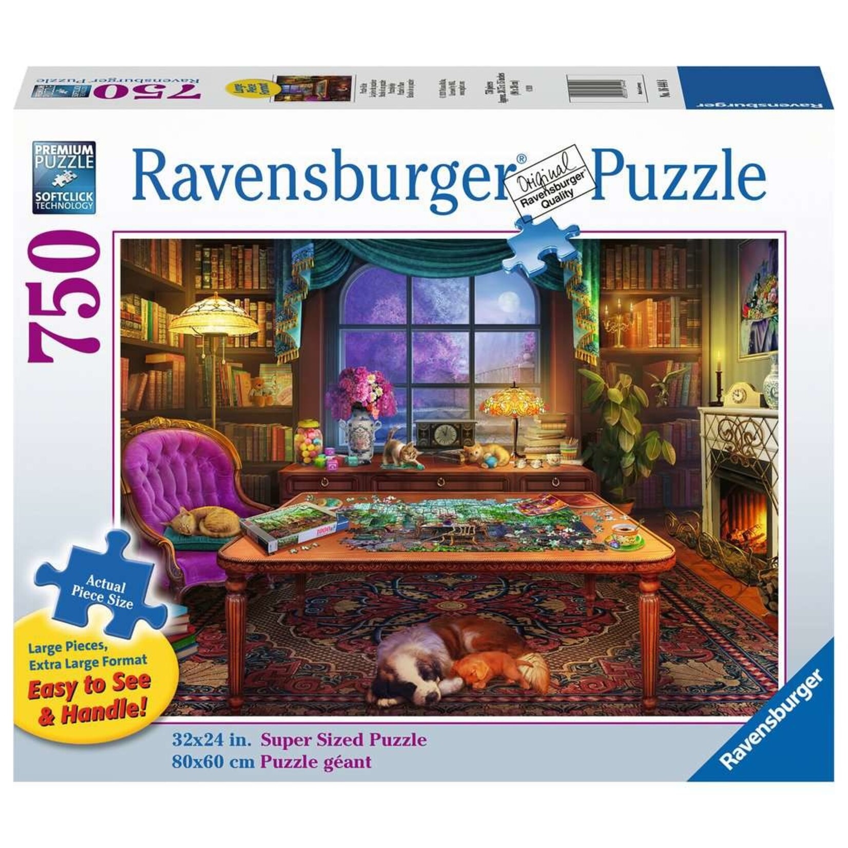Ravensburger Puzzler's Place - 750 Piece Puzzle