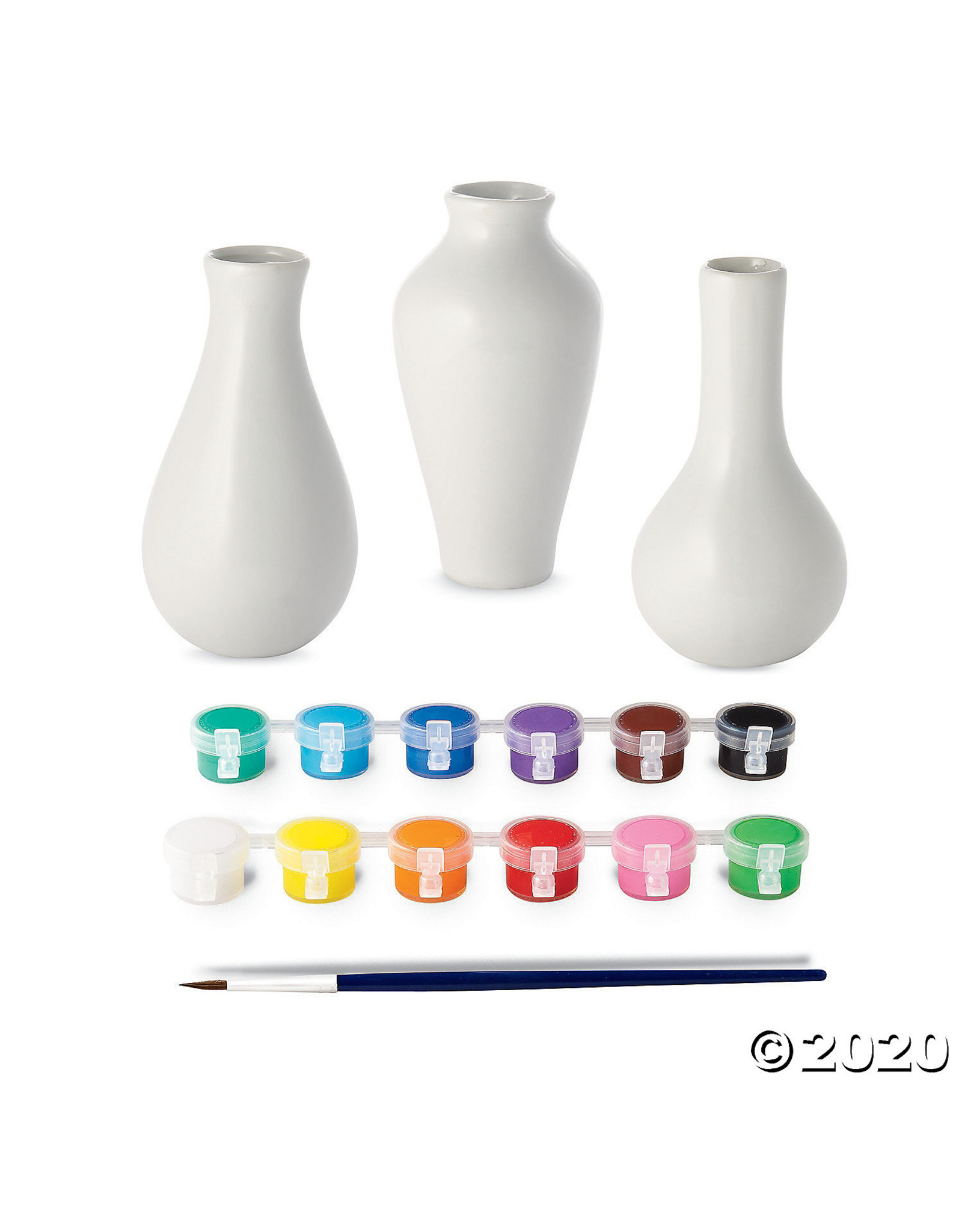 Paint Your Own Porcelain Vases Hub Hobby