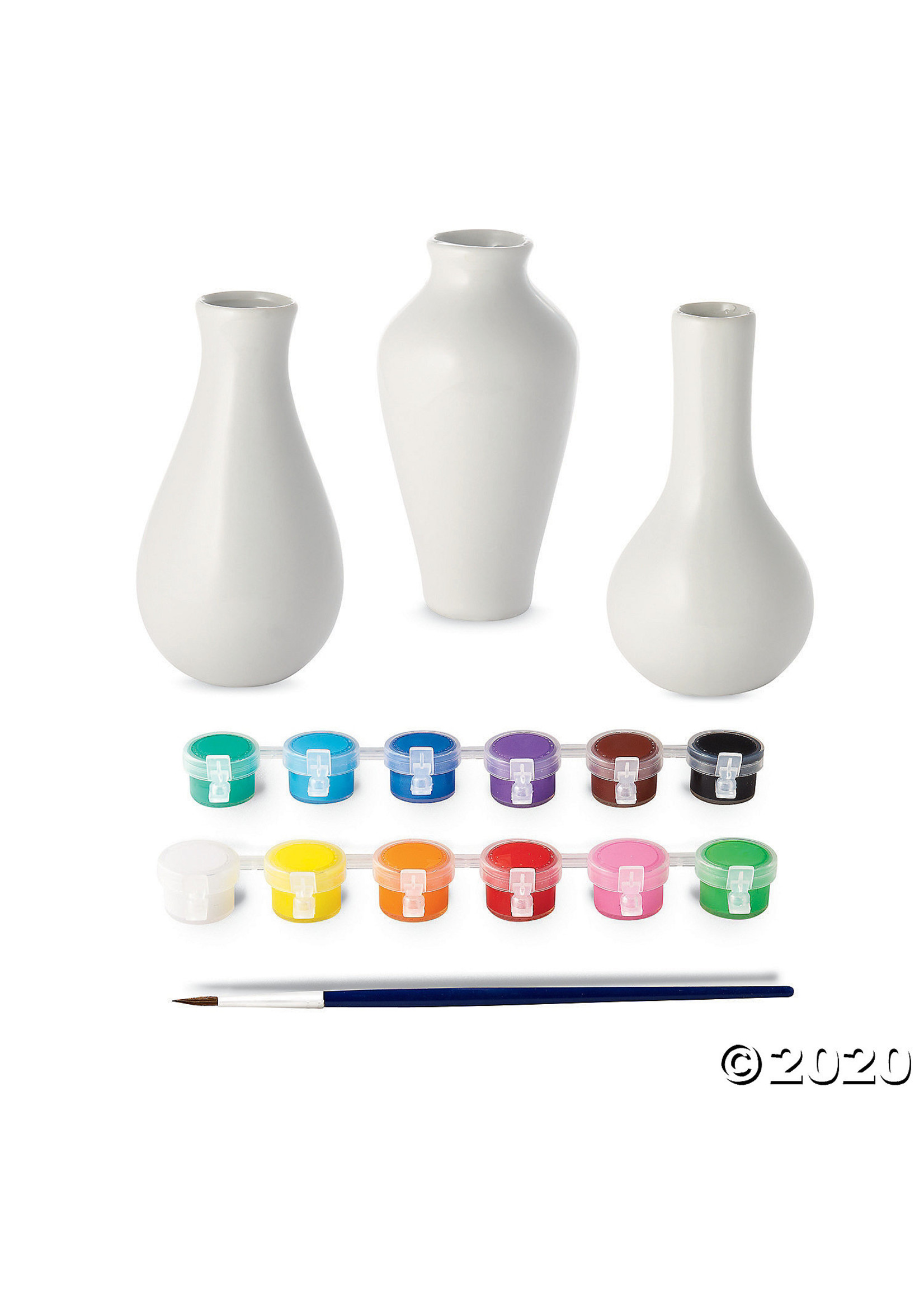 Mindware Paint Your Own: Porcelain Vases