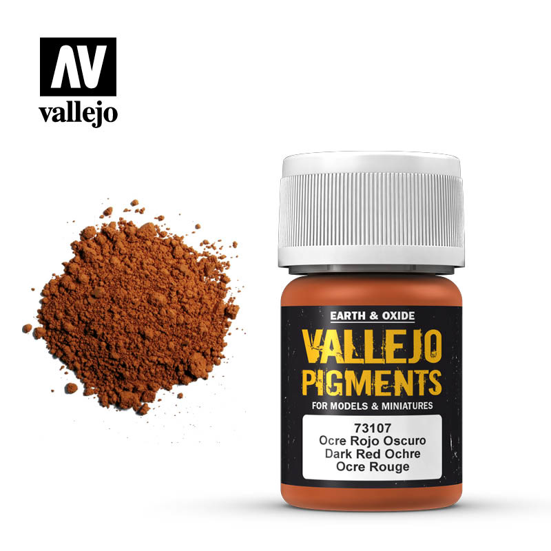 73107 - Dark Red Ochre Pigment - Hub Hobby
