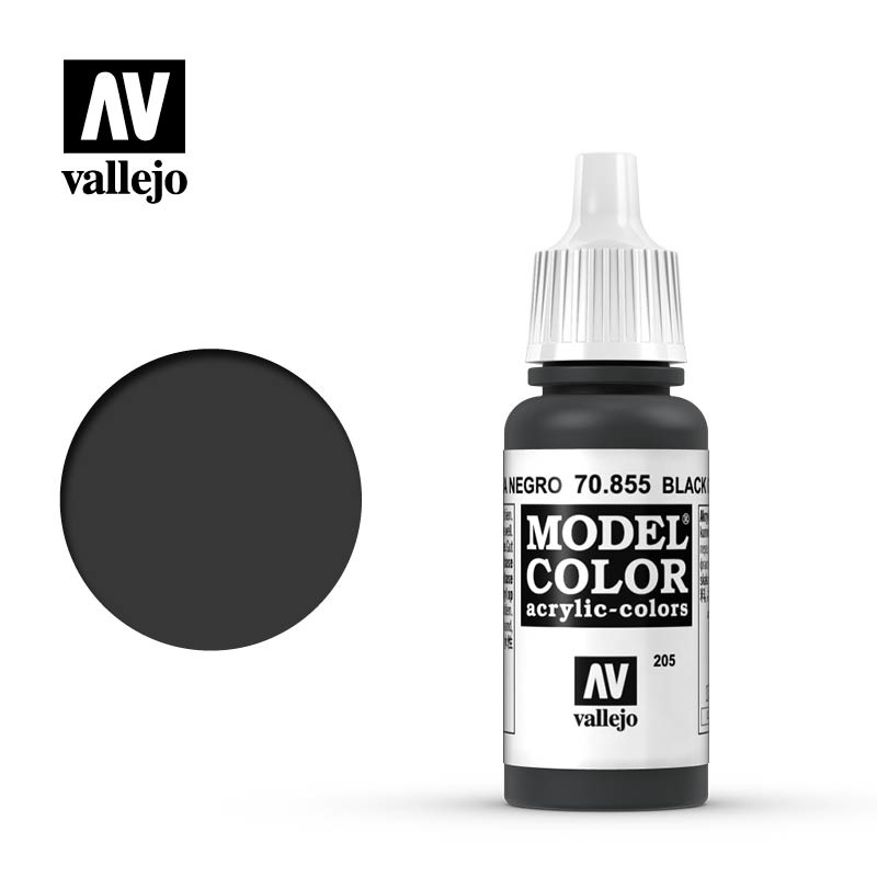 Vallejo Model Color acrylic paint - 70.855 black glaze