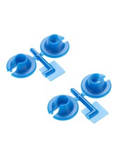 73155 - Lower Shock Spring Cups - Blue - Hub Hobby 73155 - Lower Shock Spring Cups - Blue - Hub Hobby