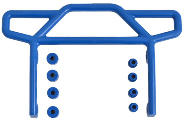70815 - Rear Bumper for Electric Rustler - Blue