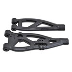 RPM 81482 - Front Upper/Lower A-arms for 6S versions of ARRMA Kraton, Talion & Outcast - Black