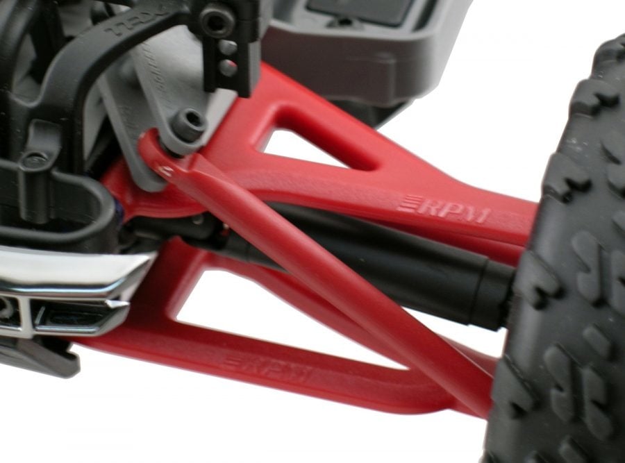 80699 - Front A-arms for Traxxas 1/16 Mini E-Revo - Red